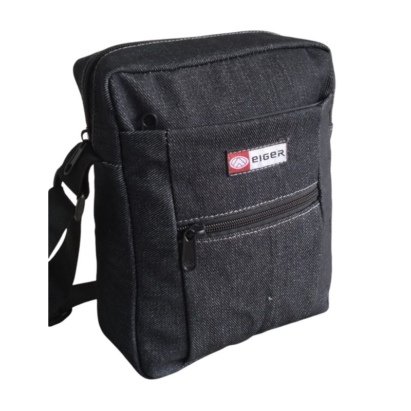 Tas Selempang Pria Tas Slingbag Pria Bahan Jeans Premium Model Terbaru