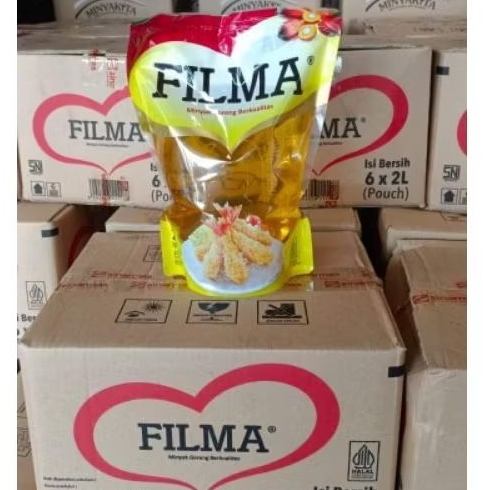 

minyak goreng filma 2liter 1dus