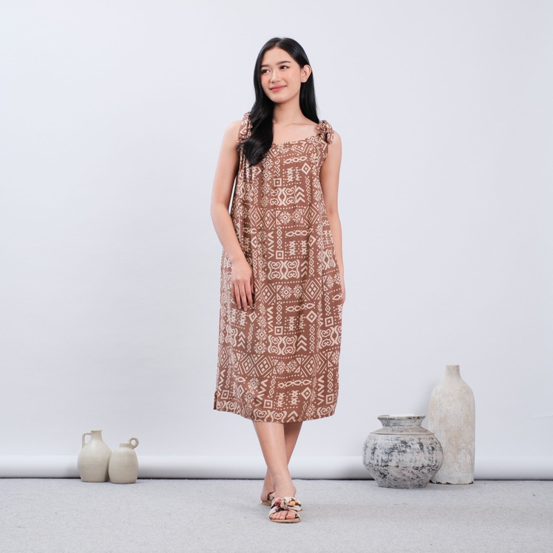 Asmat Soft Daster Batik Tali Pundak Bahan Rayon Jumbo Busui