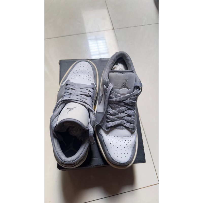 preloved nike air jordan 1 low size 41 (26 cm) sepatu sport laki laki