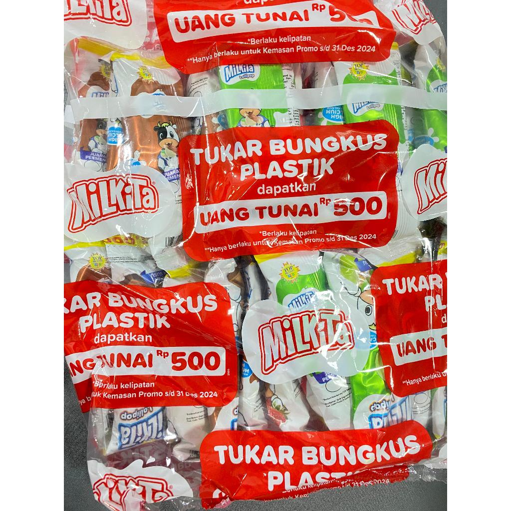 

PERMEN LOLIPOP MILKITA 30 pcs 1 BKS