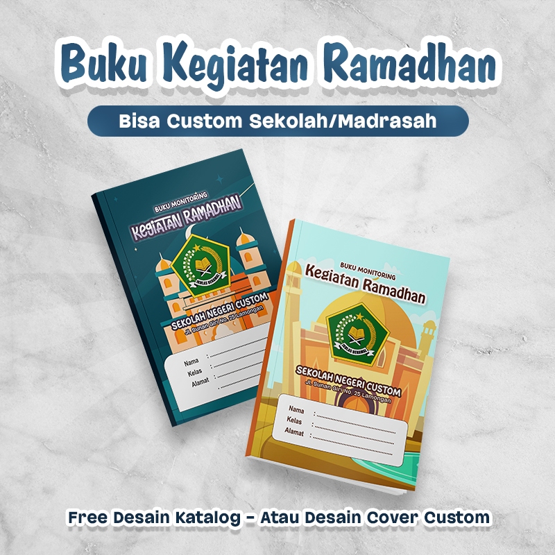 Buku Kegiatan Ramadhan | Buku Monitoring Kegiatan Ramadhan | Buku Ramadan