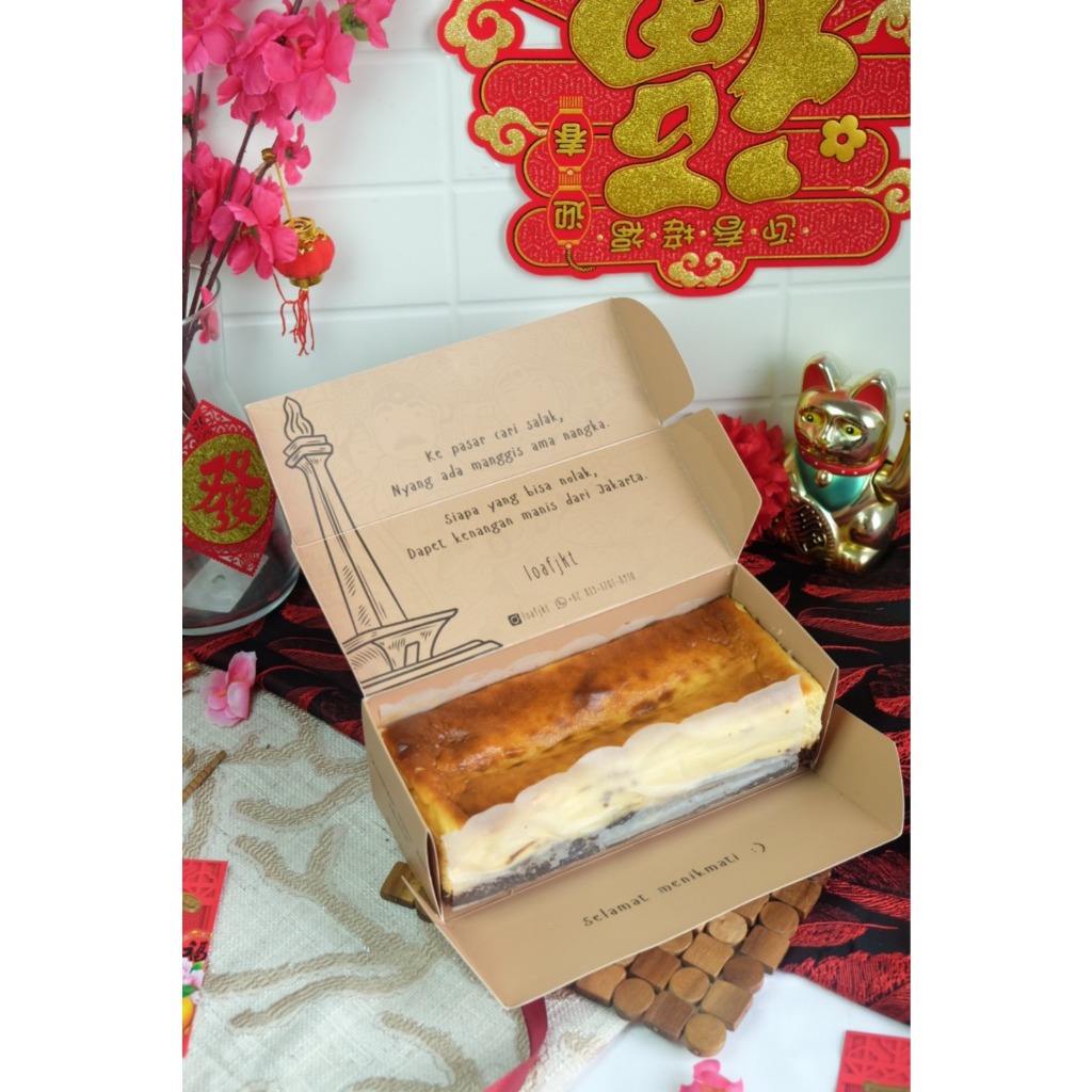 

Hampers Imlek / CNY Imlek / Parcel Imlek / Burnt Cheesecake Brownie-KAI