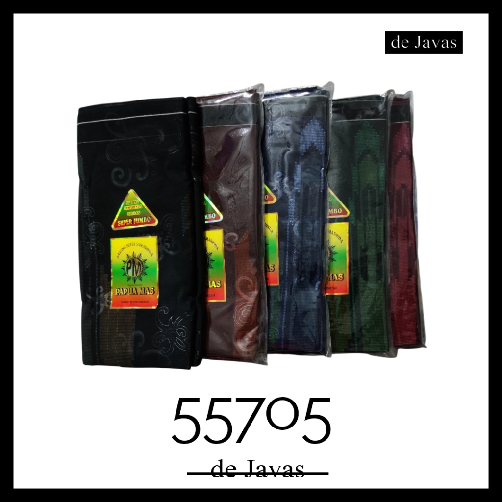 SARUNG PAPUA MAS (BEBAS PILIH MOTIF & WARNA) Pria Dewasa ORIGINAL