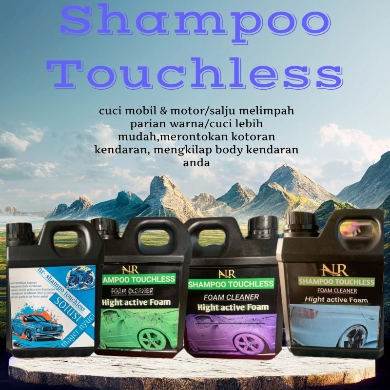 Shampoo,Touchless,cuci,mobil&motor,tanpa,sentuh