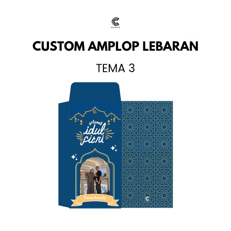 

CETAVIE Amplop Lebaran Custom Foto Tema 3