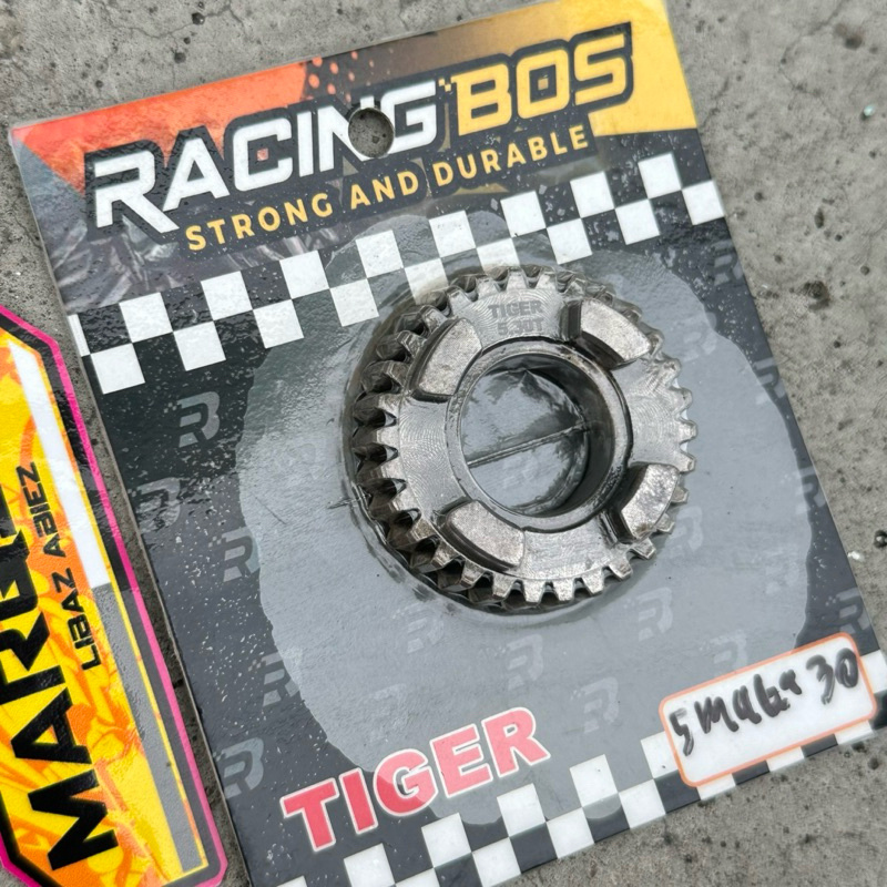 GIGI RASIO TIGER 5 MATA 30 RASIO TIGER RACING HEREX RACING BOS