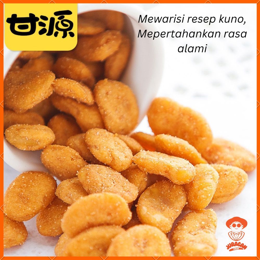 

Navi_Lezatoz Ganyuan / Kam Yuens 75G Kacang Rasa Crab Roe Flavour Beans Peas Original Sunflower Seed