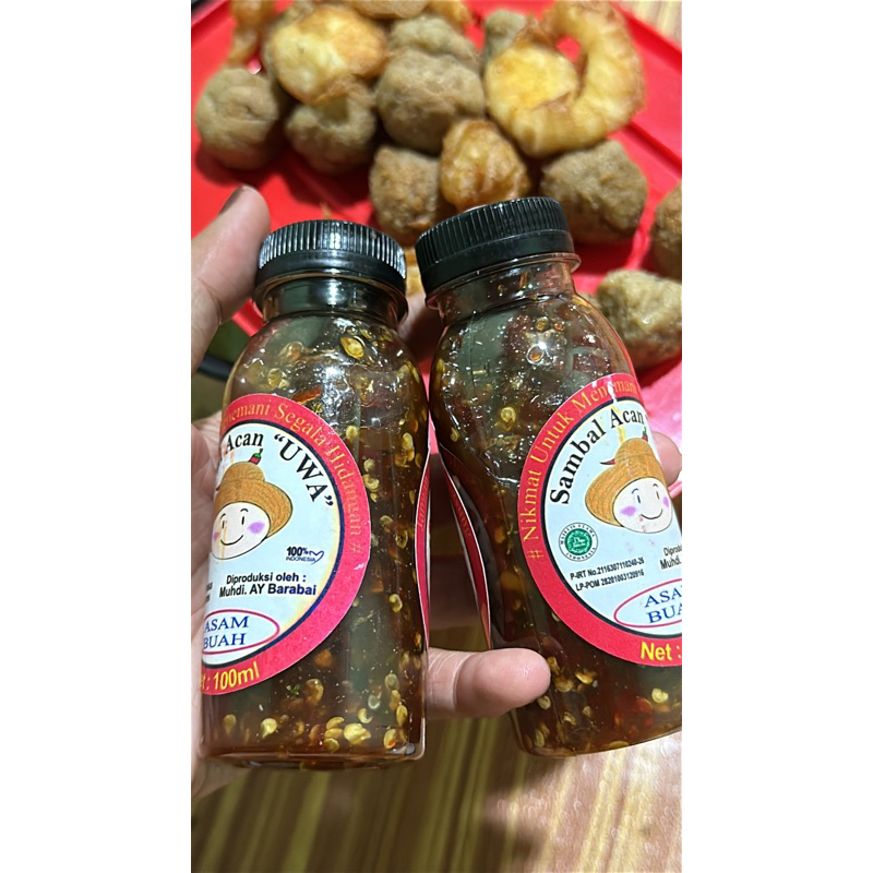 

Sambal acan uwa produksi Barabai