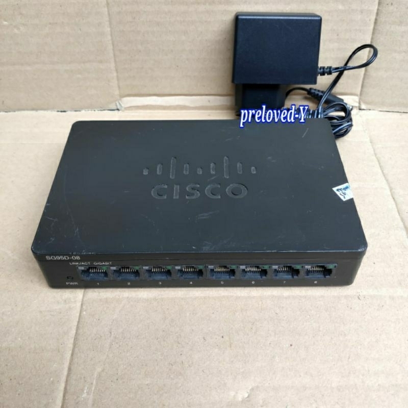 Cisco SG95D-08 8-port Gigabit switch