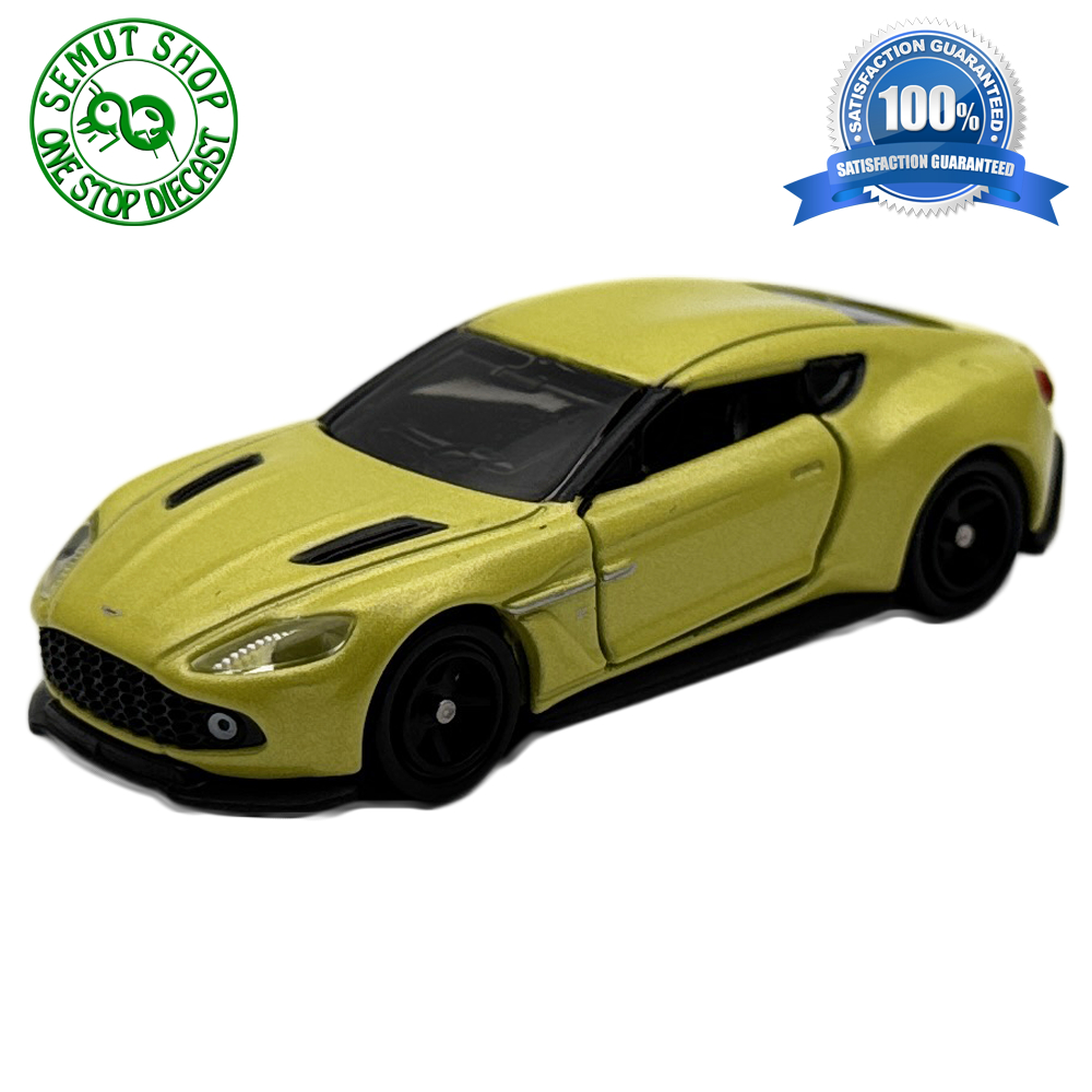 Tomica Regular No 108 Aston Martin Vanquish Zagato Miniatur Mobil Aston Martin