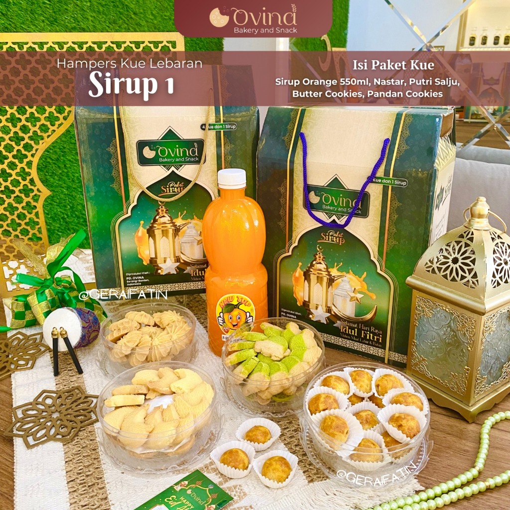 

TERBARU!! PAKET LEBARAN OVINA SIRUP ISI 4 TOPLES KUE KERING DAN 1 BOTOL SIRUP BESAR