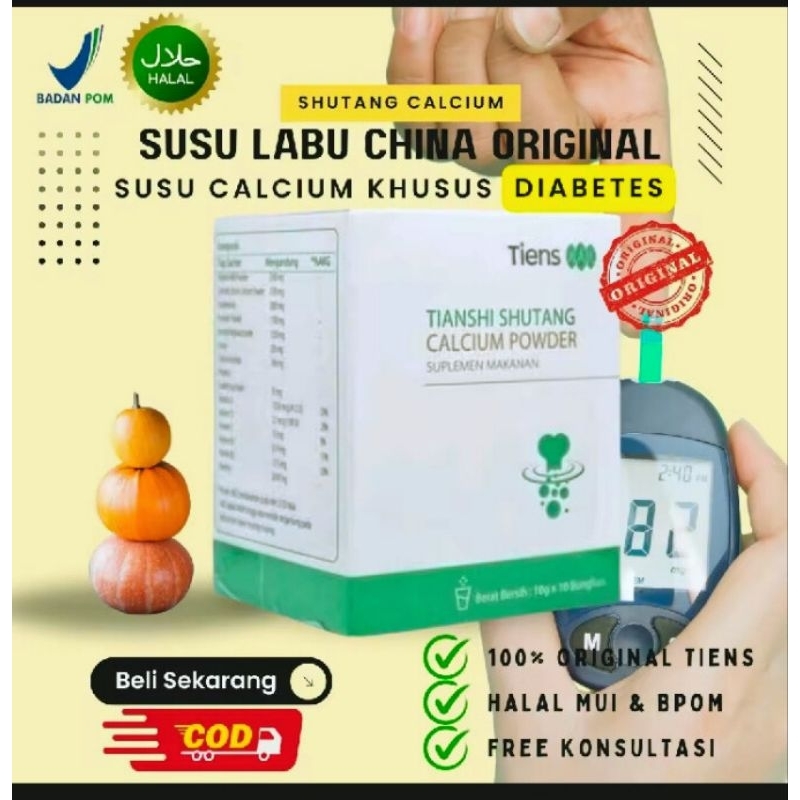 

susu labu cina asli untuk diabetes halal BPOM tokoku