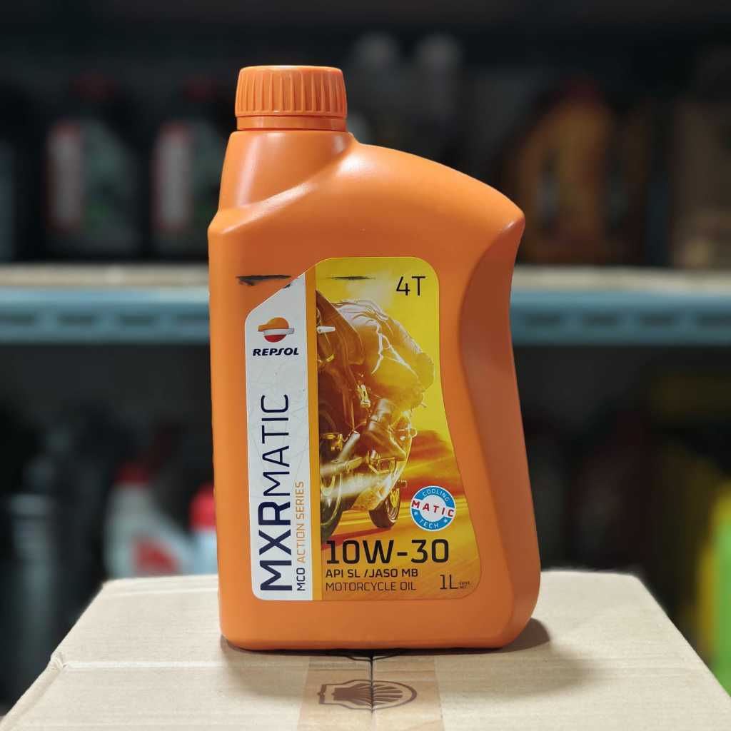 OLI REPSOL MXR SCOOTER MATIC 10W30 MOTOR MATIK 1000ML XR TECH SNI