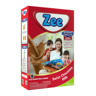 

Zee Nutripro Complex Susu Bubuk Rasa Swizz Cokelat 337.5 gram