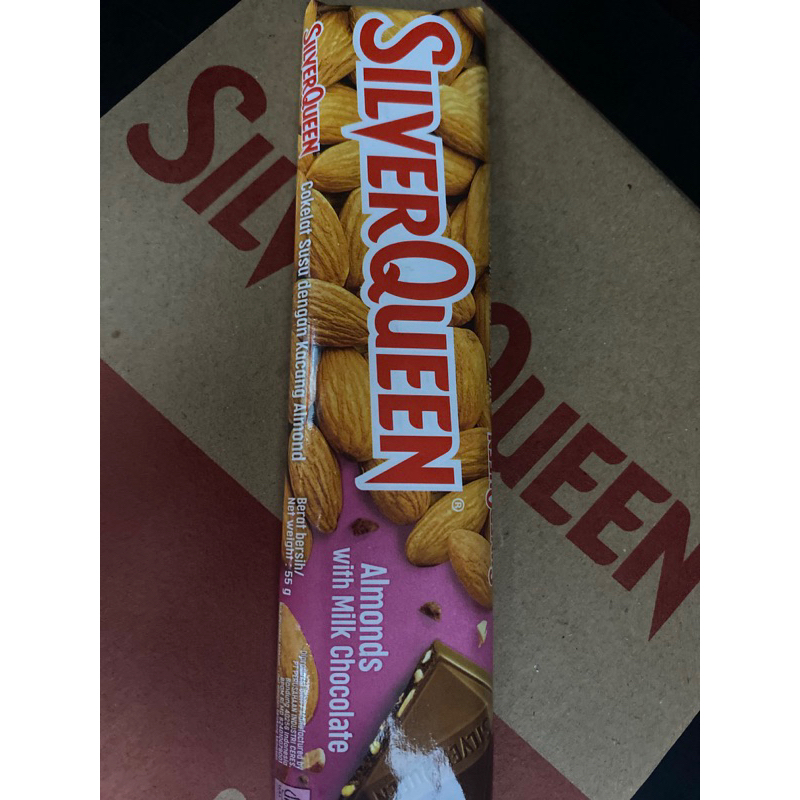 

Silverqueen Almond with milk chocolate