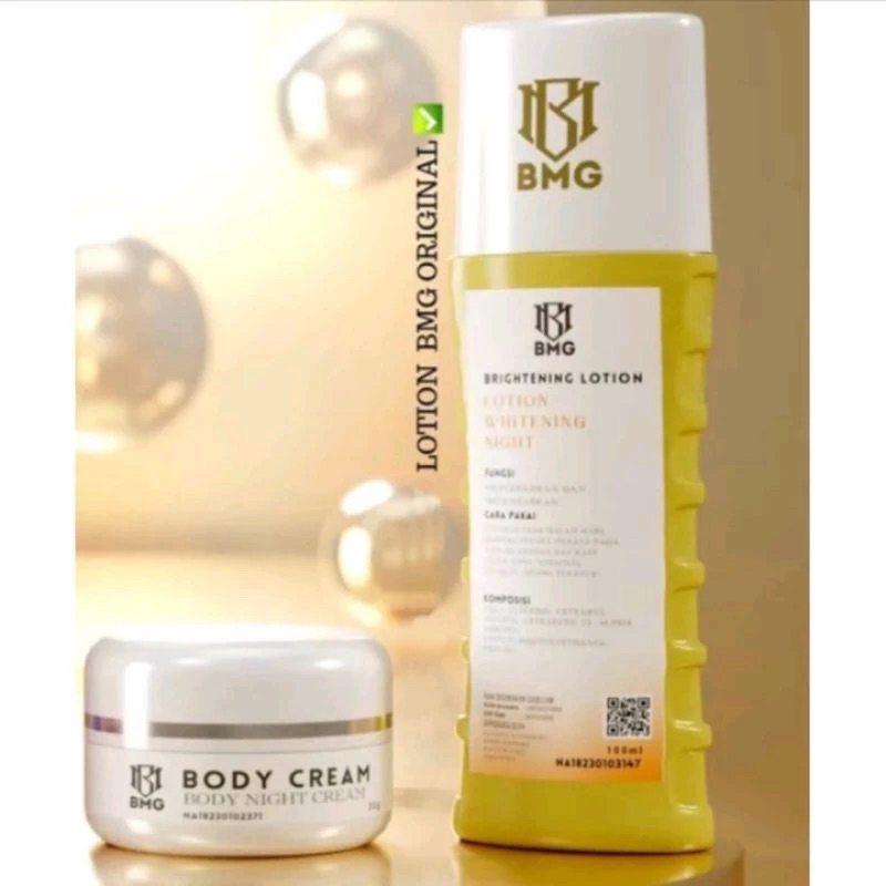 BMG LOTION ORIGINAL, HB DOSTING BMG, BMG BODY LOTION BPOM