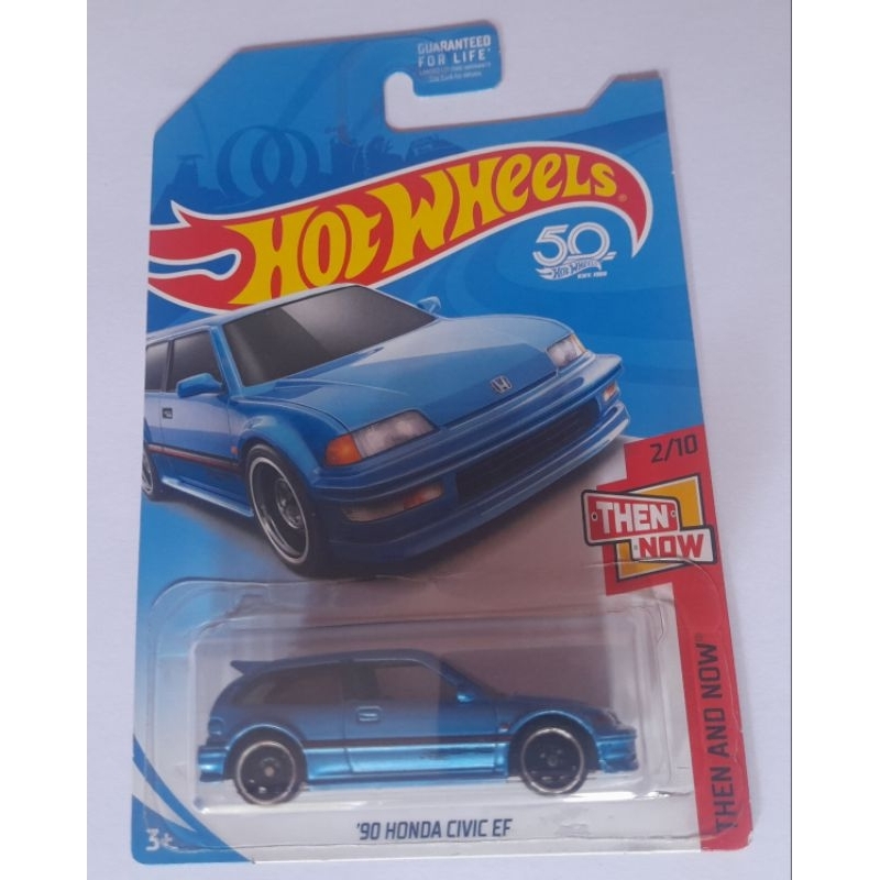 Hot Wheels Honda Civic EF Biru Kmart
