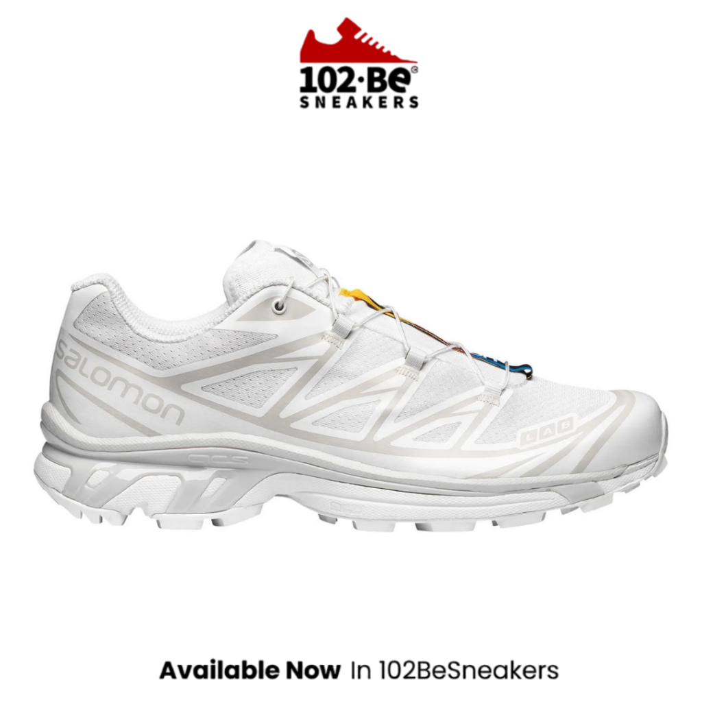 Sepatu Salomon xt - 6 unisex lifestyle shoes - white Original