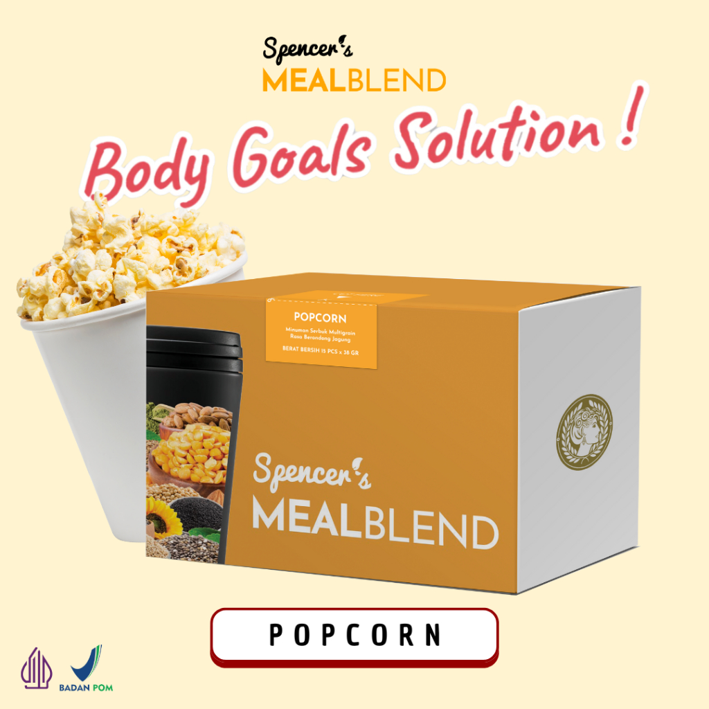 

Spencer's Mealblend Popcorn - Pengganti Makanan Diet Pembakar Kalori