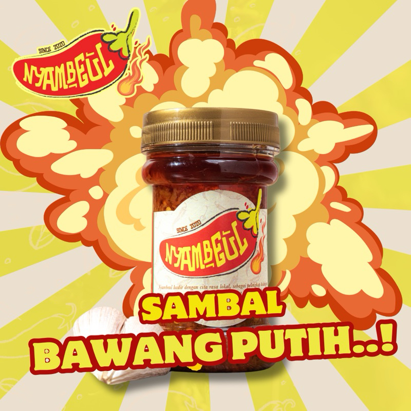 

Nyam’s Kitchen Sambal BAWANG PUTIH 150g Halal