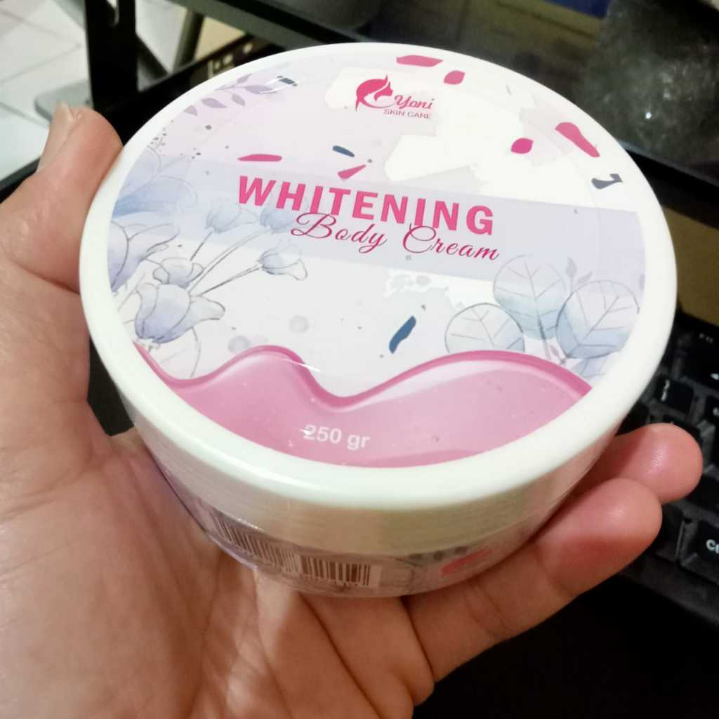 WHITENING BODY CREAM YONI SKINCARE 250 GRAM