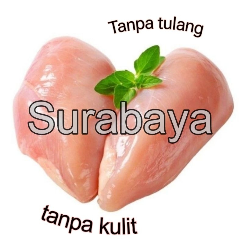 

1kg Dada/Paha Ayam Filet bersih Chiken Boneless tanpa tulang dan kulit Dada paha ayam fillet - Surabaya