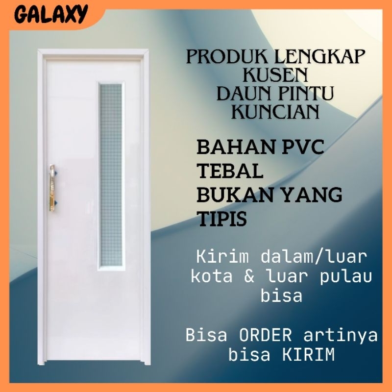 Pintu Kamar Mandi PVC Kusen Pintu Minimalis Estetik