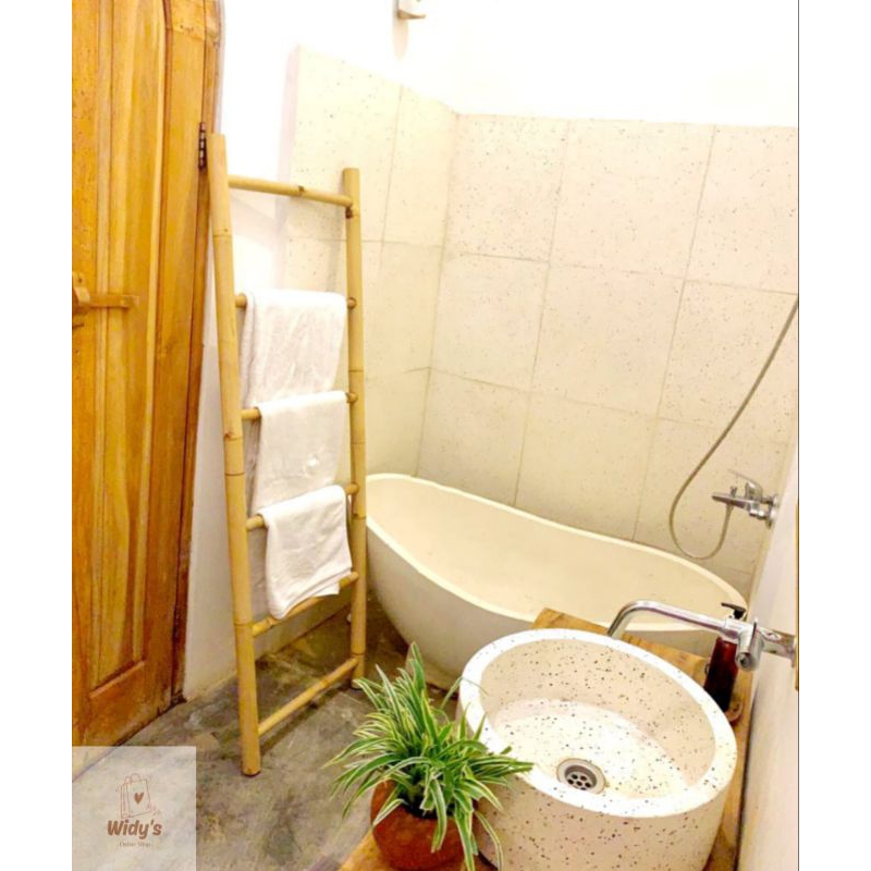 LADDER HANGER BAMBOO||JEMURAN TANGGA||JEMURAN BAMBU