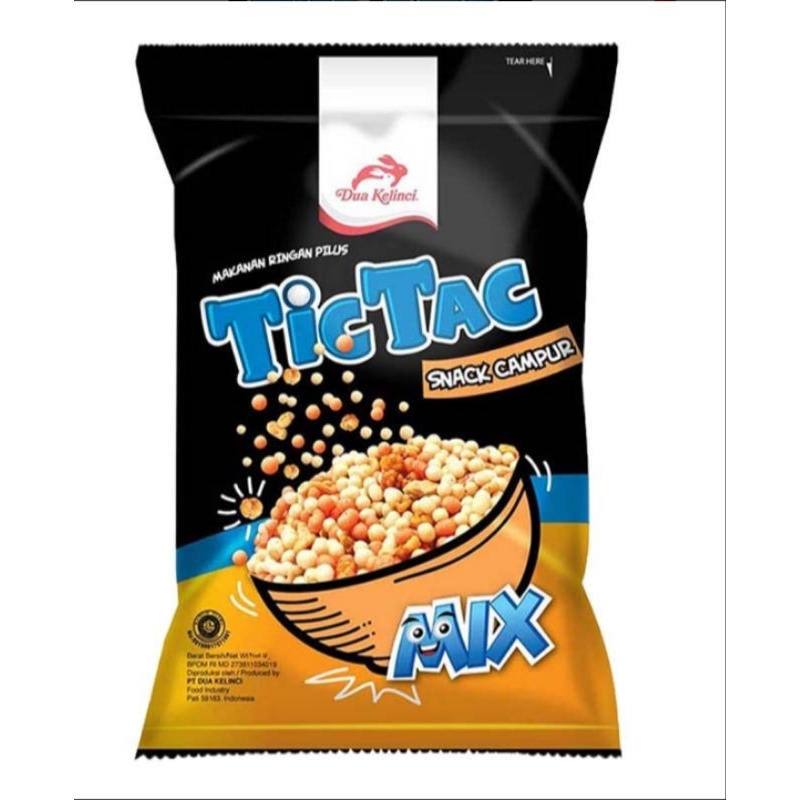 

Dua Kelinci Tic Tac Pilus rasa Mix 80 gram