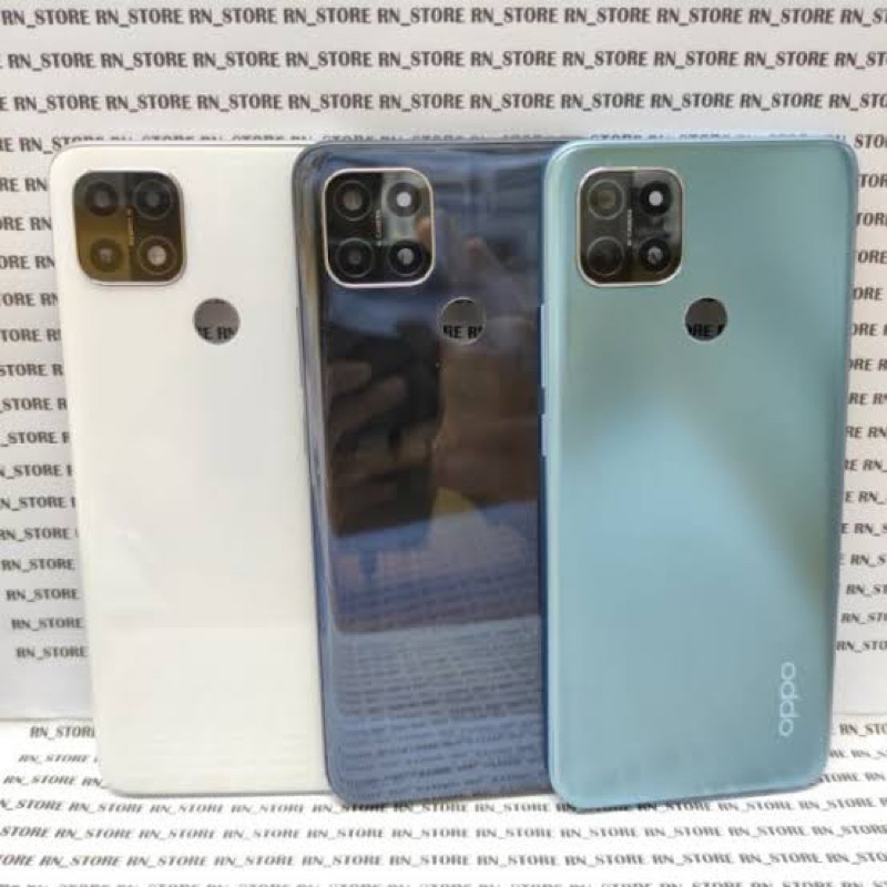 Back Casing Housing Fullset Backdoor + Bezel Oppo A15 | Oppo A15s