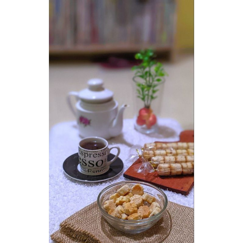 

Kue kacang Gurih Renyah Rapuh | Susu | Kacang