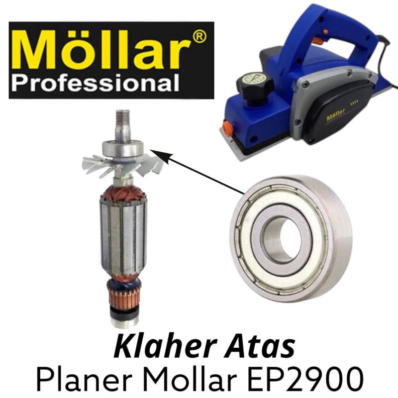 EP2900 KLAHER BEARING ATAS PLANER MOLLAR EP2900 / MESIN KETAM PLANER SERUT