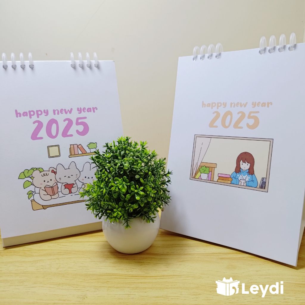 

Kalender Meja Aesthetic / Kalender Meja 2025 / Kalender 2025 / Kalender Duduk Lucu