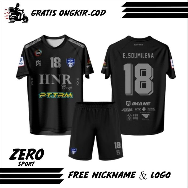 Jersey Sepakbola&Futsal Fafage Banua 3Rd Terbaru Full Printing Gratis Pasang Nama Dan No Punggung