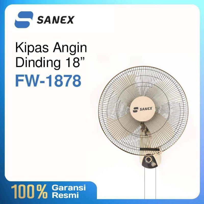 Kipas Angin Dinding Sanex FW 1879