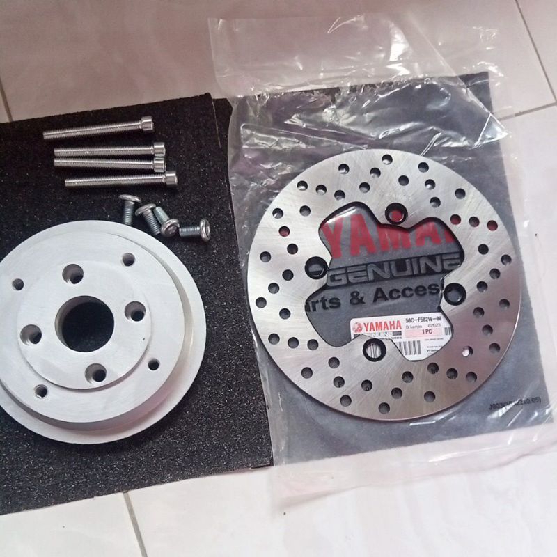 adaptor cakram belakang MX new pakai velg MX old velg rcb Vixion old RX king scorpio Byson