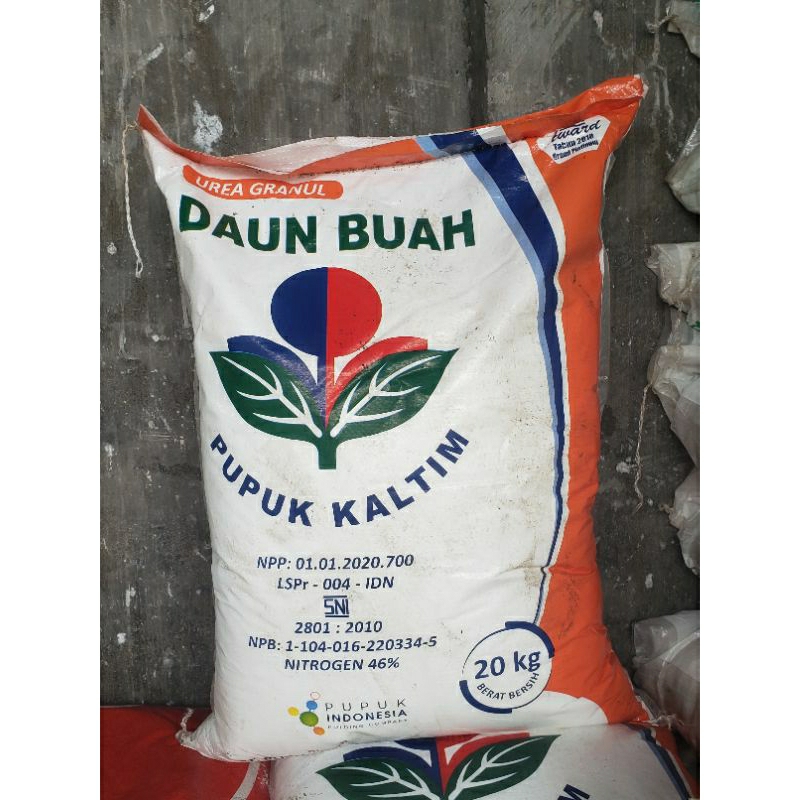 Pupuk urea granul daun buah 25kg