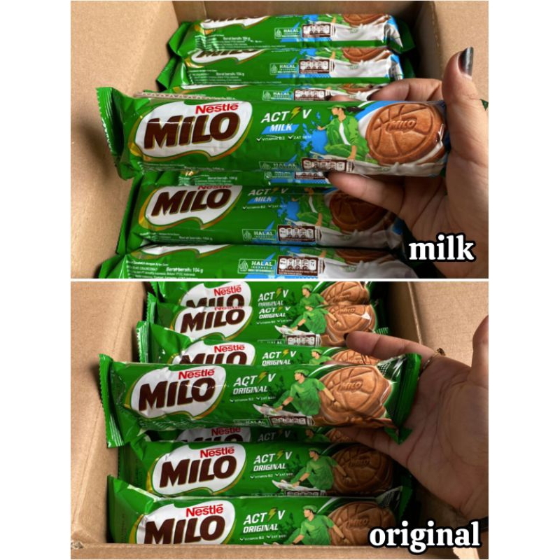 

Milo activ sandwich 104gr /milo biscuit