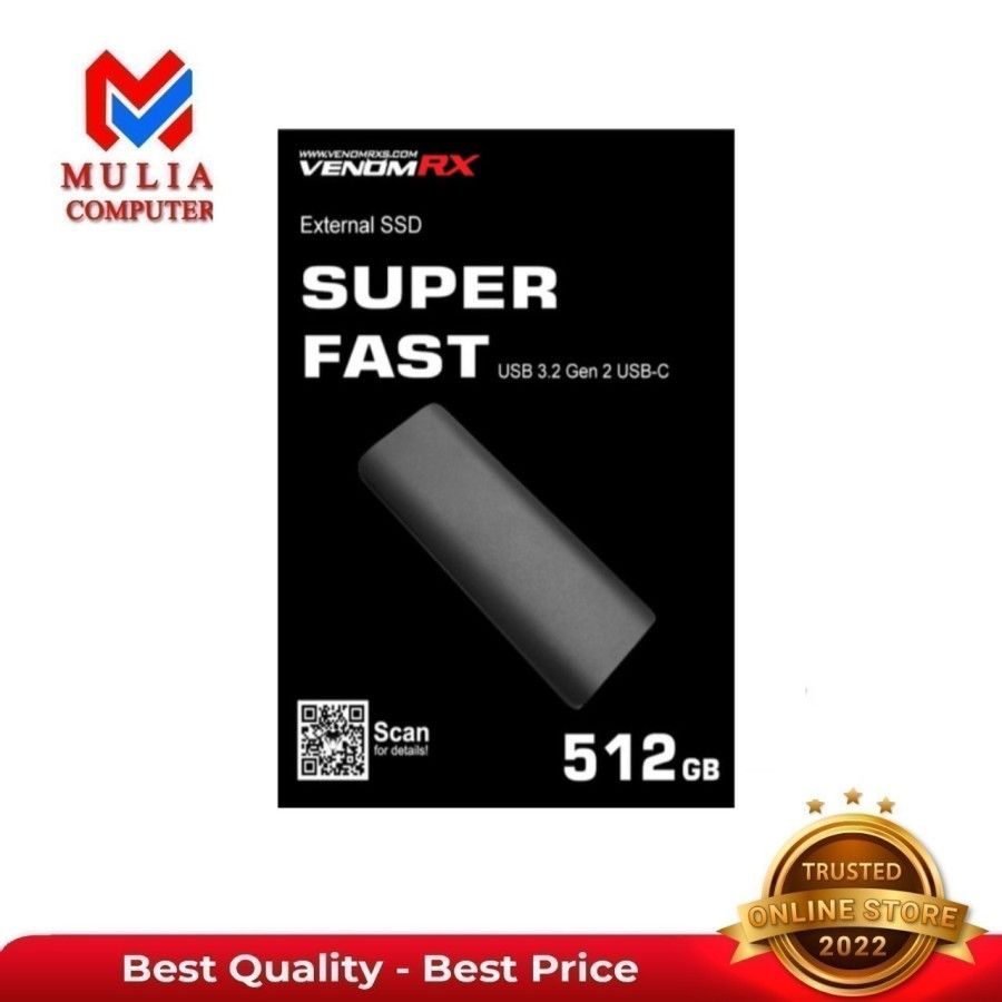 SSD EXTERNAL VENOMRX 512GB/1TB