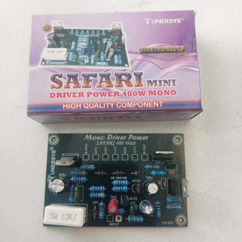 SAFARI MINI DRIVER POWER 400 WATT MONO