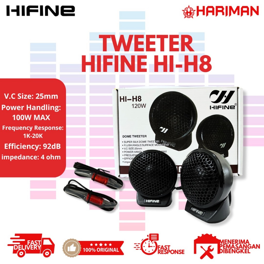 Tweeter Hifine HI-H8/Tweeter Hifine 120W