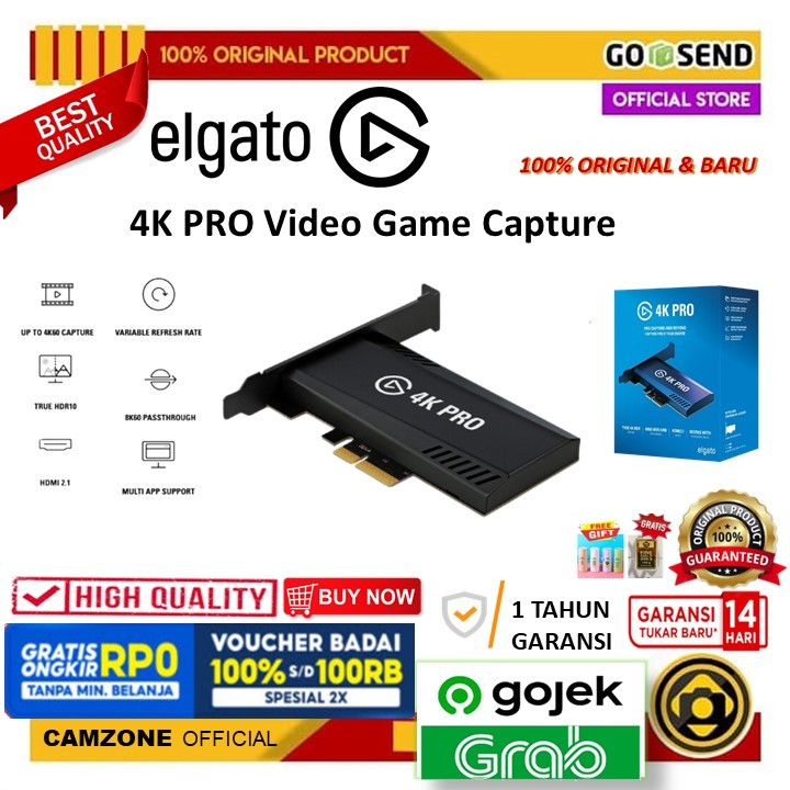 Elgato 4K PRO Video Game Capture PCIe Card