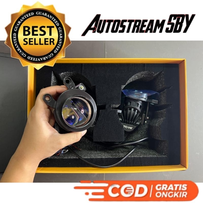 Foglamp Biled 2,5 Inch 1 Mata Laser – TC-X | Biled Foglamp, Foglamp Mobil, Lampu Kabut Mobil