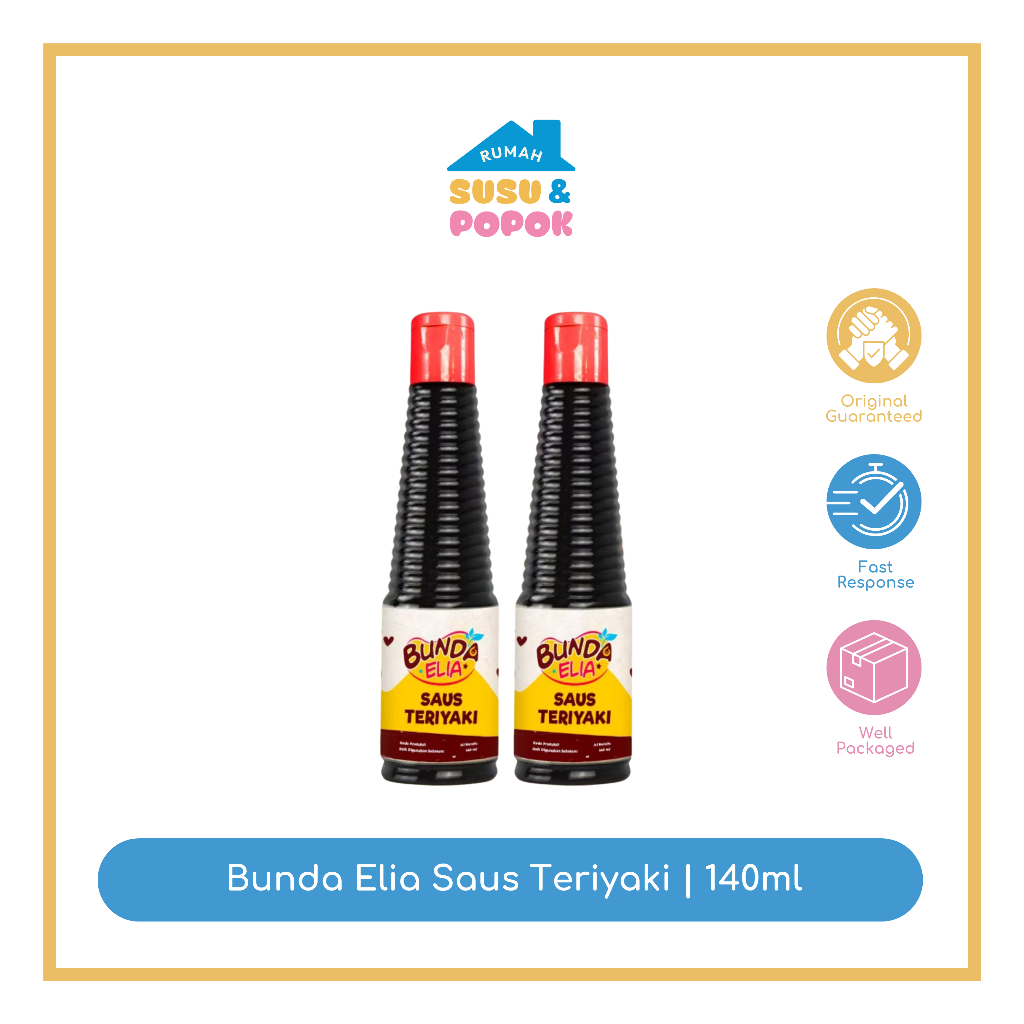 

Bumbu Bunda Elia Saos Teriyaki 140ml