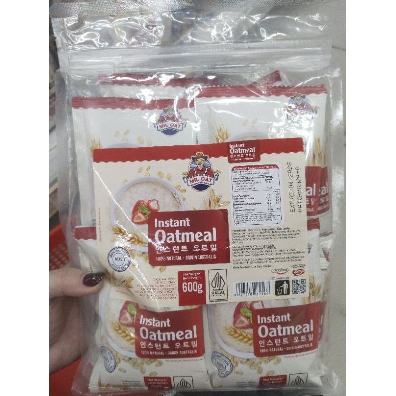 

MR. OAT Instant Oatmeal Sarapan Sehar 600gr