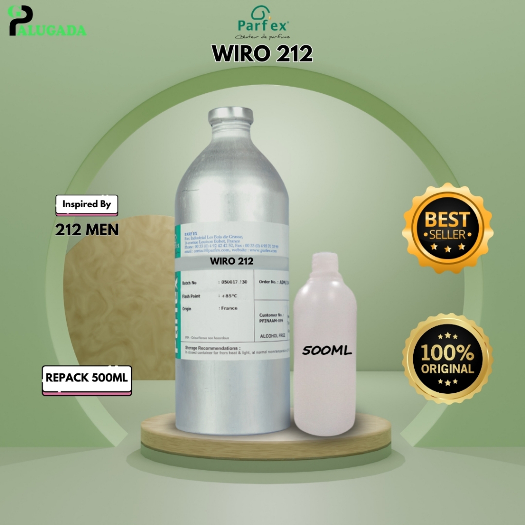 BIBIT PARFUM WIRO 212 | PARFEX | 500ML REPACK