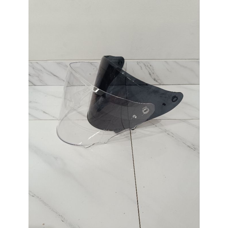 Flat Visor KYT Kyoto Kaca helm KYT Kyoto Ink Dynamic Visor Helm Kyoto