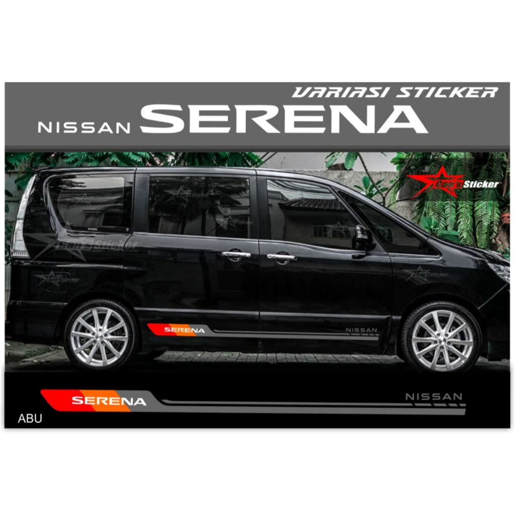 Sticker Nissan Serena Aksesoris Nissan Serena