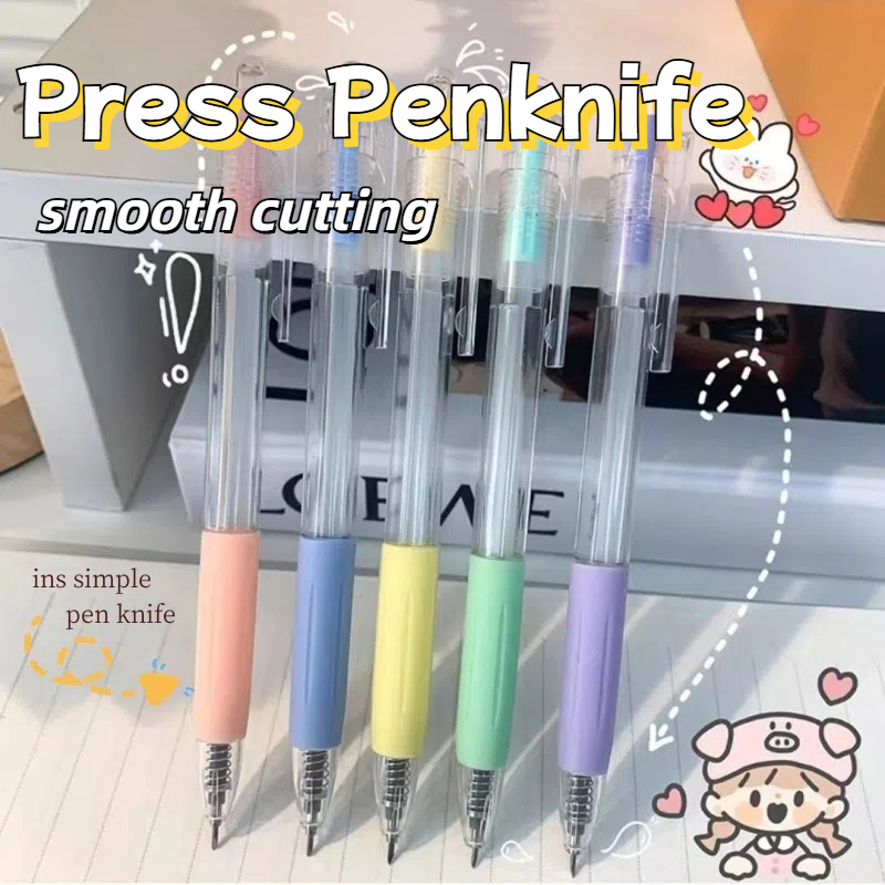 

Cutter Pen Cutter Stiker Pulpen Pisau Pencil Knifes Cutter Pena Pisau Stiker Pisau Sticker